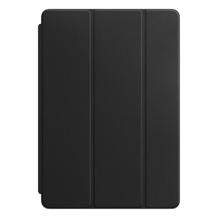 Apple Leather Smart Cover for iPad 7 10.2"/Air 3/Pro 10.5" - Black (MPUD2)